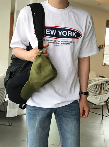 뉴욕 프린팅 티셔츠